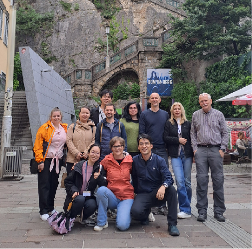 Ye Lab Academic Visit to Bratislava, Graz, and Innsbruck